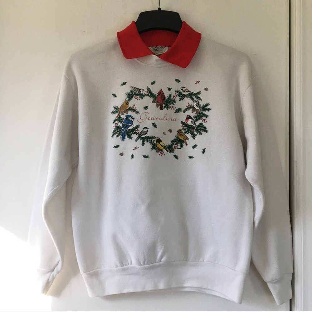 Winter Birds “Grandma” Sweatshirt